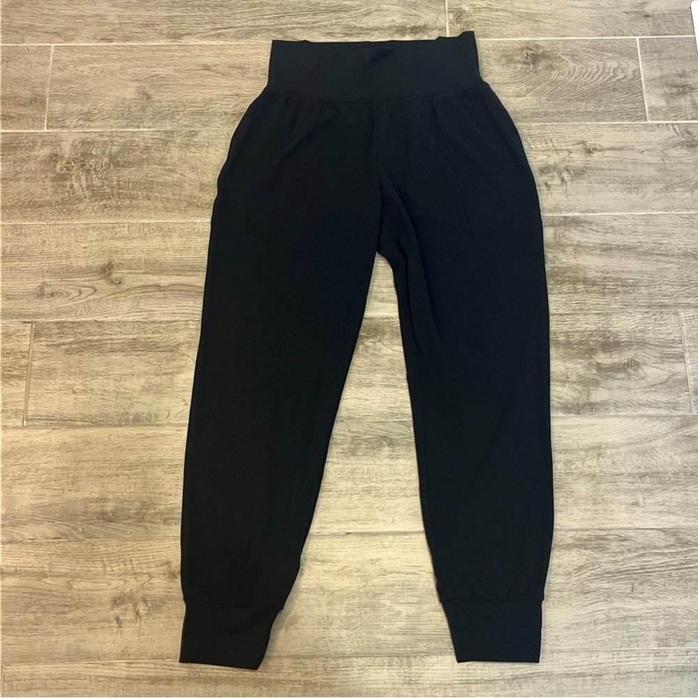 Athleta Women's‎ Cruise Jogger Powervita Pants Black Size Small Pockets